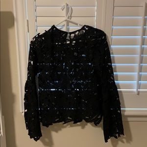 Romeo & Juliet couture see thru blouse
